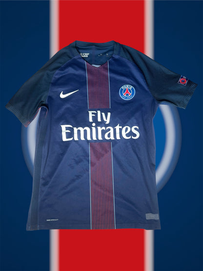 Cavani Paris Saint-Germain 2016-17 Hjemmebanetrøje Player Version – Str. M