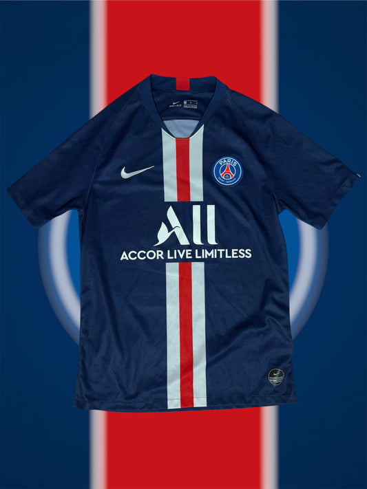 Marquinhos Paris Saint-Germain 2019-20 Hjemmetrøje – Str. M (Ligue 1 Patch)