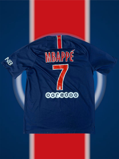 Mbappé Paris Saint-Germain 2018/19 Hjemmetrøje – Str. M