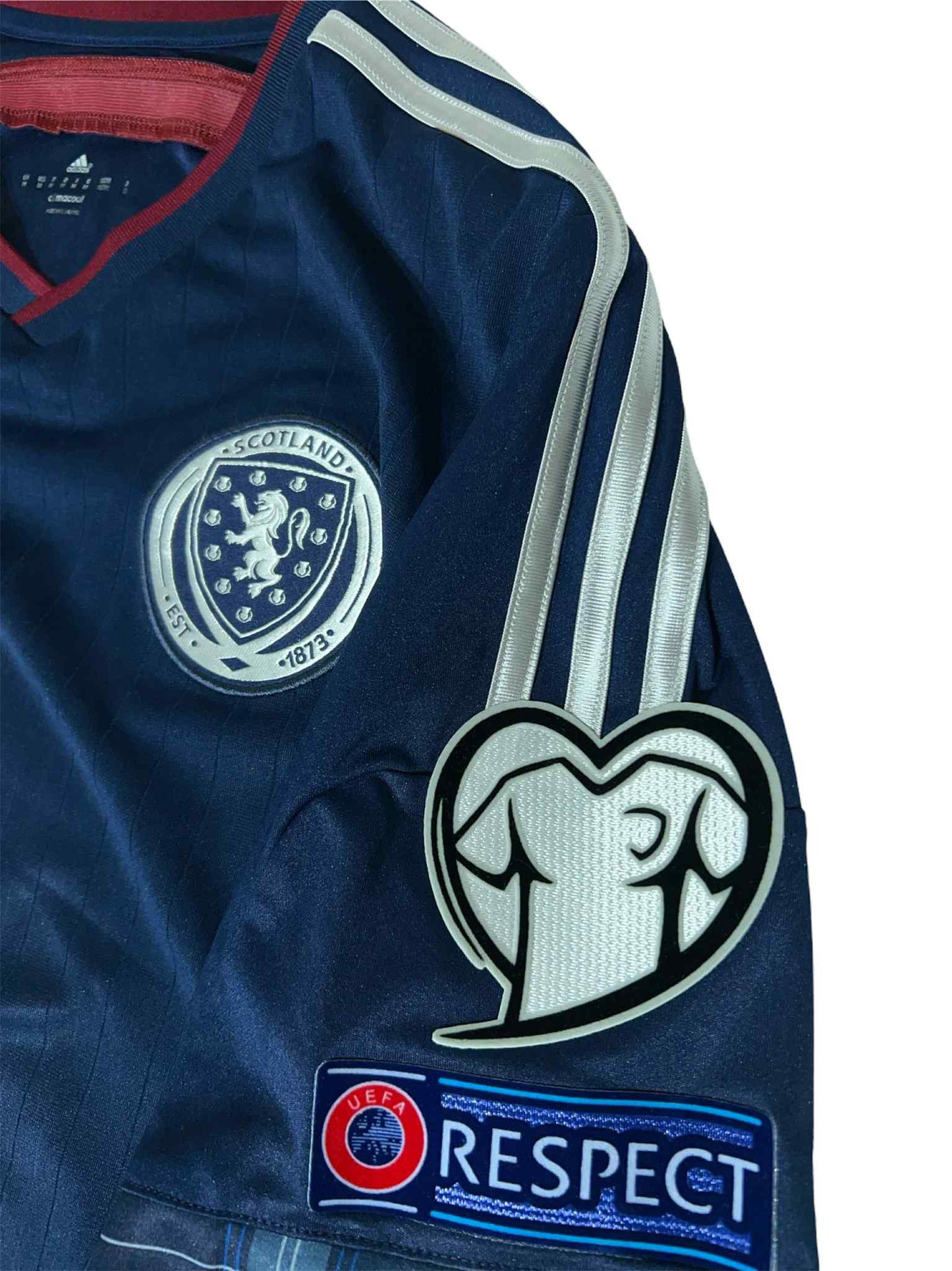 Andrew Robertson Scotland 2014/15 Hjemmebanetrøje str. M