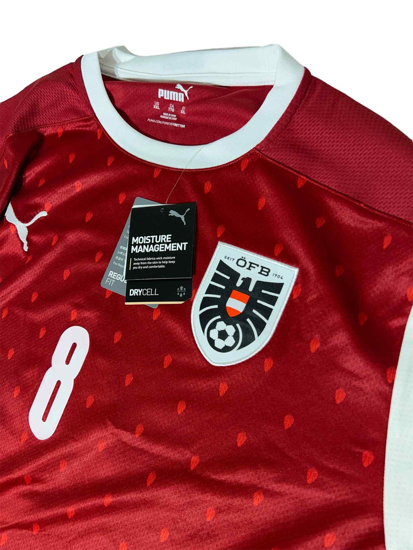 David Alaba austria 2020 Hjemmebanetrøje str. XXL