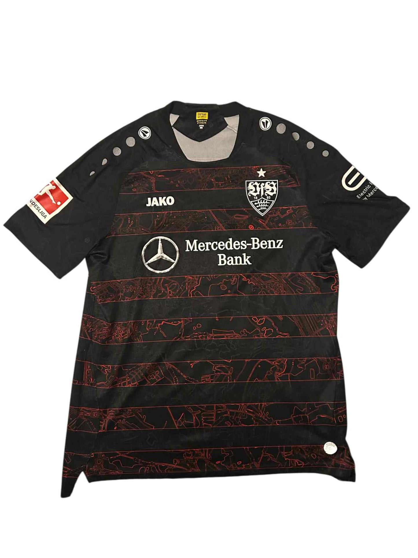 Silas VfB Stuttgart 2020/21 Udebanetrøje - str. XL